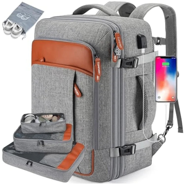 Large Capacity Travel Backpack for Men and Women