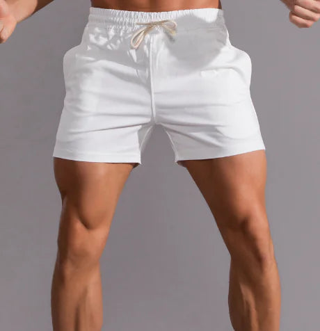 Men's Quick-Dry Nylon Beach Shorts (3-Point Style)