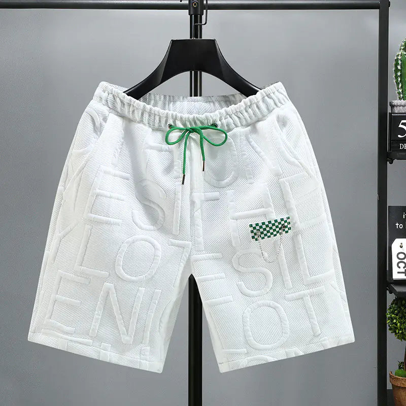 Plus Size Men's Loose Summer Beach Shorts (Wholesale)