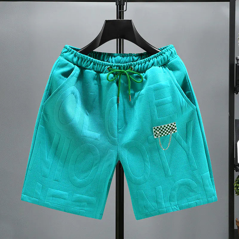Plus Size Men's Loose Summer Beach Shorts (Wholesale)