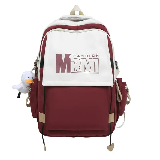 Large Capacity Stylish Backpack for Students and Travel