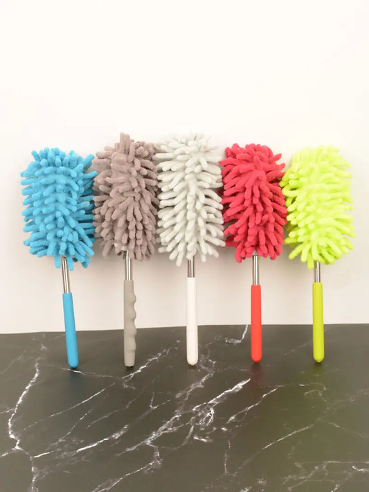 Set of 2 Washable Microfiber Extendable Dusting Tools