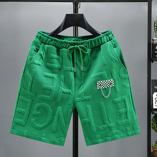 Plus Size Men's Loose Summer Beach Shorts (Wholesale)