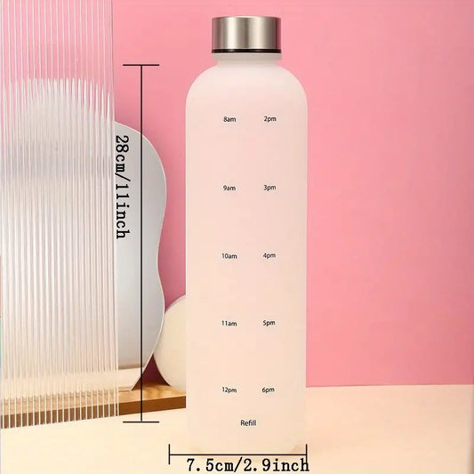 33.8oz Gradient Outdoor Fitness Plastic Water Bottle